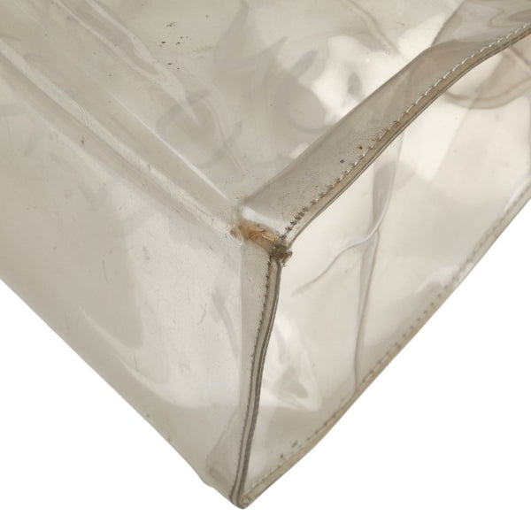 エルメス ビニール ケリー ハンドバッグ クリア 透明 ビニール レディース HERMES 【中古】