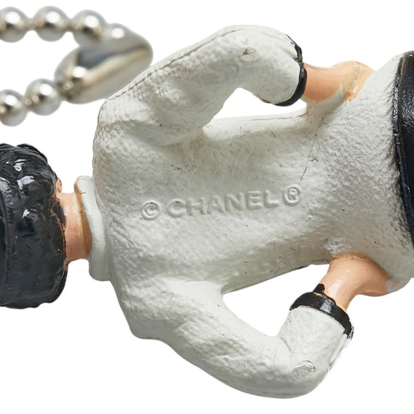 シャネル マドモワゼル ネックレス メモ帳 セット ホワイト ラバー レディース CHANEL 【中古】
