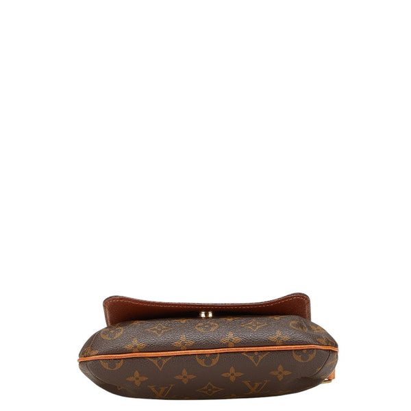 ルイ ヴィトン モノグラム ミュゼットサルサ ショート ショルダーバッグ M51258 ブラウン PVC レザー レディース LOUIS VUITTON 【中古】