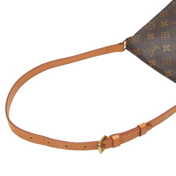 ルイ ヴィトン モノグラム ミュゼットサルサ ショート ショルダーバッグ M51258 ブラウン PVC レザー レディース LOUIS VUITTON 【中古】