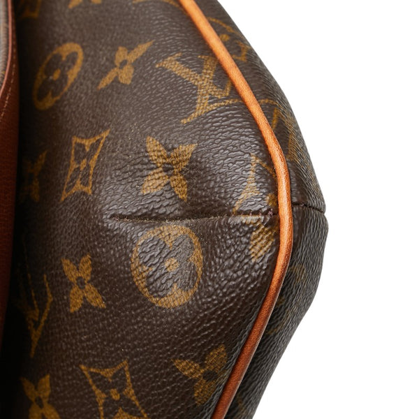 ルイ ヴィトン モノグラム ミュゼットサルサ ショート ショルダーバッグ M51258 ブラウン PVC レザー レディース LOUIS VUITTON 【中古】