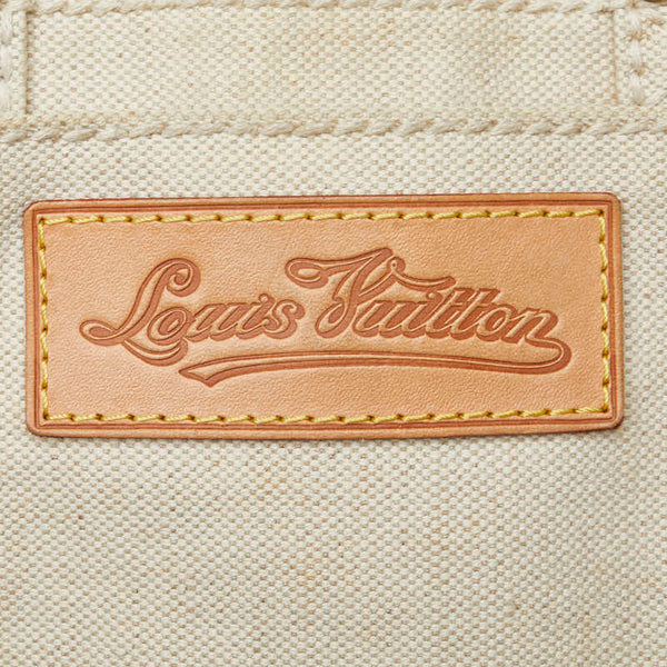 ルイ ヴィトン クルーズライン グローブショッパーPM トートバッグ M95115 ベージュ マルチカラー キャンバス レディース LOUIS VUITTON 【中古】