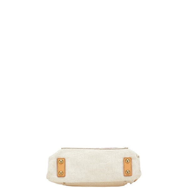 ルイ ヴィトン クルーズライン グローブショッパーPM トートバッグ M95115 ベージュ マルチカラー キャンバス レディース LOUIS VUITTON 【中古】