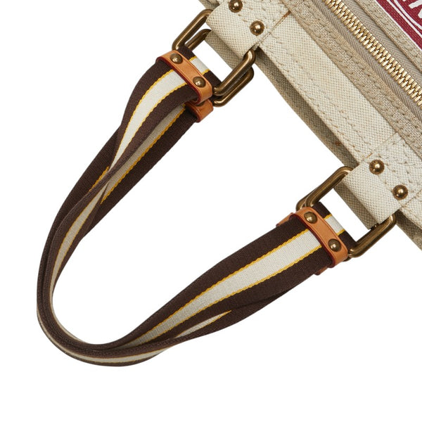 ルイ ヴィトン クルーズライン グローブショッパーPM トートバッグ M95115 ベージュ マルチカラー キャンバス レディース LOUIS VUITTON 【中古】