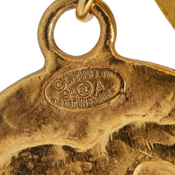 シャネル ヴィンテージ ココマーク ブローチ ゴールド メッキ レディース CHANEL 【中古】