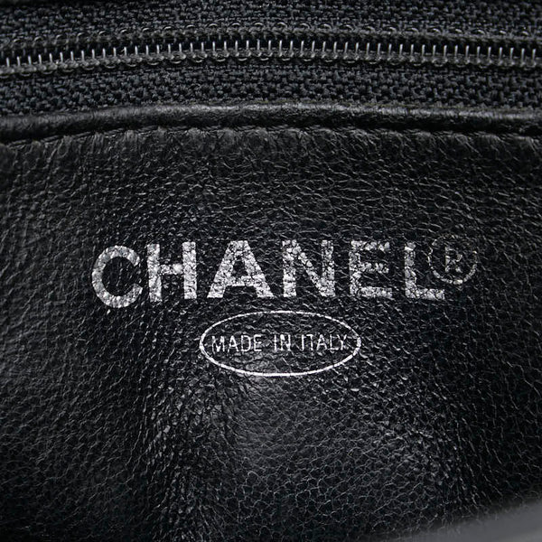 シャネル マトラッセ 復刻トート ココマーク トートバッグ ブラック キャビアスキン レディース CHANEL 【中古】