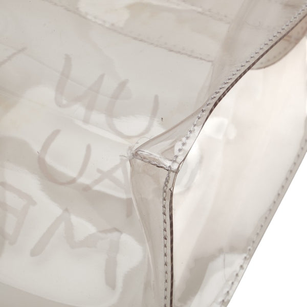 エルメス ビニールケリー 不思議の国 エルメスへの旅展 ハンドバッグ クリア ビニール レディース HERMES 【中古】