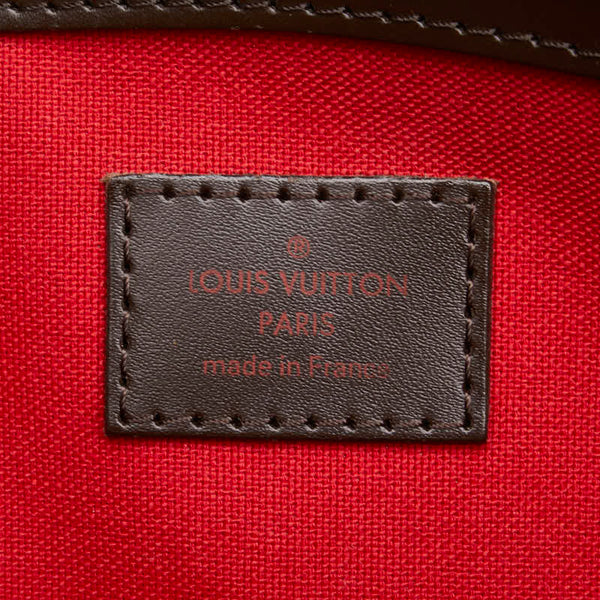 ルイ ヴィトン ダミエ ヴェローナMM  ハンドバッグ ショルダーバッグ N41118 ブラウン PVC レザー レディース LOUIS VUITTON 【中古】
