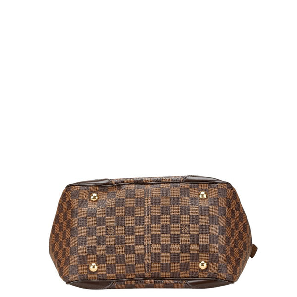 ルイ ヴィトン ダミエ ヴェローナMM  ハンドバッグ ショルダーバッグ N41118 ブラウン PVC レザー レディース LOUIS VUITTON 【中古】