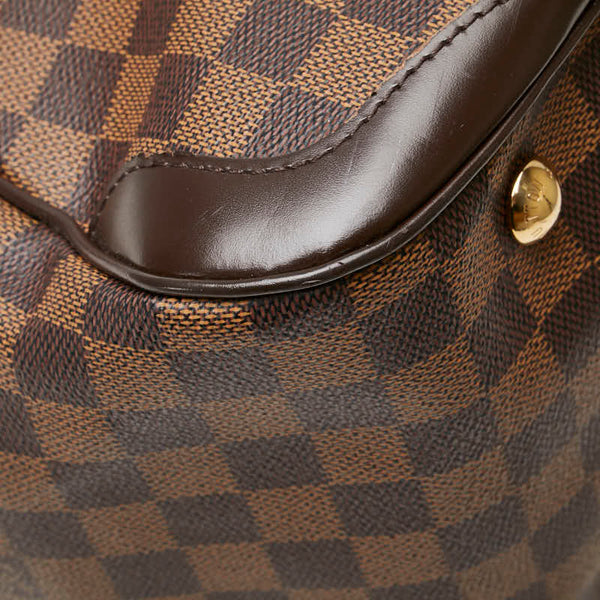 ルイ ヴィトン ダミエ ヴェローナMM  ハンドバッグ ショルダーバッグ N41118 ブラウン PVC レザー レディース LOUIS VUITTON 【中古】