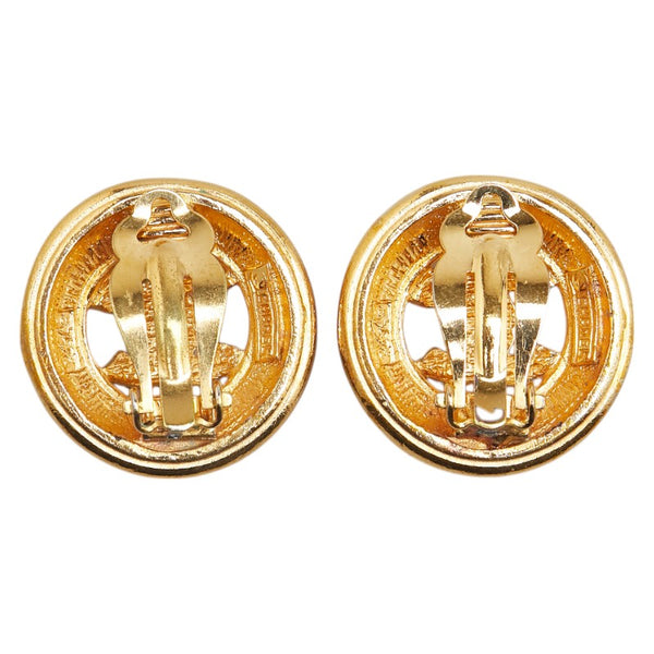 シャネル ココマーク イヤリング ゴールド メッキ レディース CHANEL 【中古】