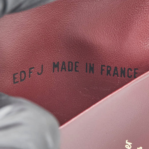 カルティエ マストライン キーケース 6連 ワインレッド レザー レディース CARTIER 【中古】