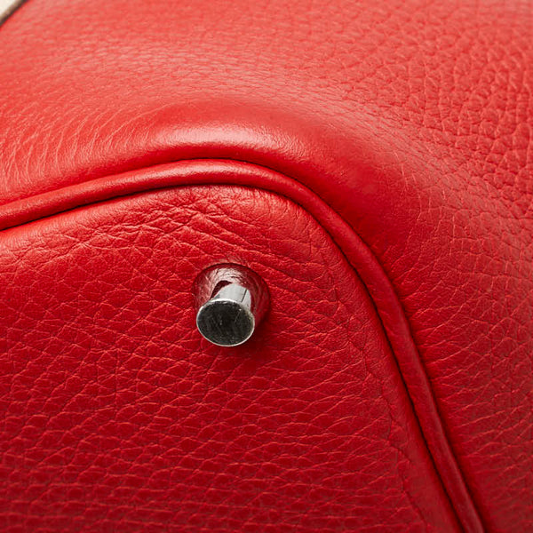 エルメス ピコタンロックPM タッチ シルバー金具 ハンドバッグ ローズエグランタイン ルージュトマト トリヨンクレマンス スイフト レディース HERMES 【中古】