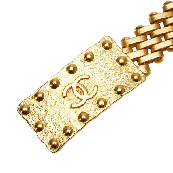 シャネル ココマーク ベルト ゴールド メッキ レディース CHANEL 【中古】