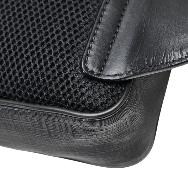 グッチ GGスプリーム シェリーライン ボディバッグ ベルトバッグ ウエストバッグ 474293 ブラック マルチカラー PVC レザー メンズ GUCCI 【中古】