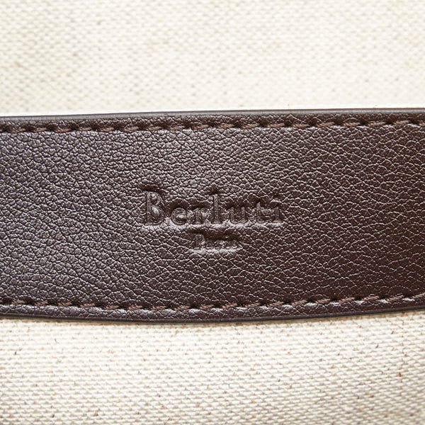 ベルルッティ 24SS サック ア ド トワル マルブフ リュック バックパック ブラウン PVC レザー メンズ Berluti 【中古】
