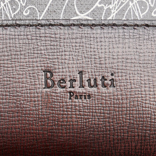 ベルルッティ 24SS サック ア ド トワル マルブフ リュック バックパック ブラウン PVC レザー メンズ Berluti 【中古】