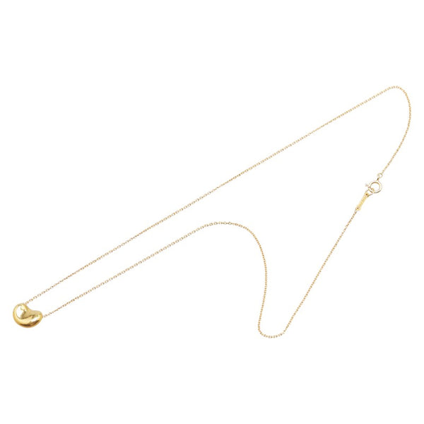 ティファニー ビーン ネックレス K18YG イエローゴールド レディース TIFFANY&Co. 【中古】