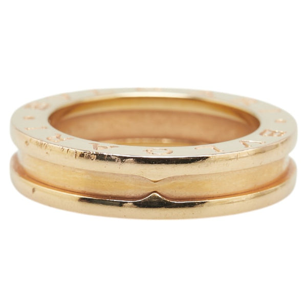 ブルガリ ビーゼロワン リング 指輪 #49 K18YG イエローゴールド レディース BVLGARI 【中古】