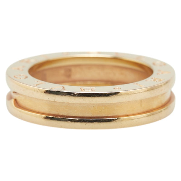 ブルガリ ビーゼロワン リング 指輪 #49 K18YG イエローゴールド レディース BVLGARI 【中古】