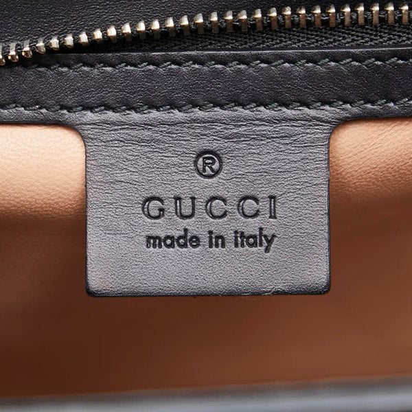 グッチ バンブー リリス コーラルスネーク ハンドバッグ ショルダーバッグ 2WAY 453751 ブラック マルチカラー レザー パイソン レディース GUCCI 【中古】