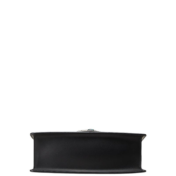 グッチ バンブー リリス コーラルスネーク ハンドバッグ ショルダーバッグ 2WAY 453751 ブラック マルチカラー レザー パイソン レディース GUCCI 【中古】