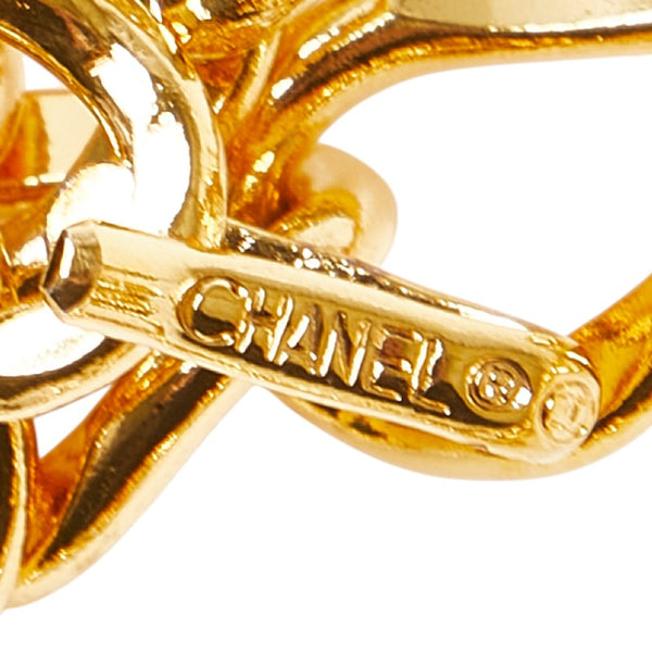 シャネル ココマーク 31 RUE CAMBONメダル モチーフ チェーン ベルト ゴールド メッキ レディース CHANEL 【中古】