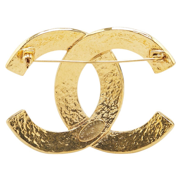 シャネル ヴィンテージ ココマーク ブローチ ゴールド メッキ レディース CHANEL 【中古】