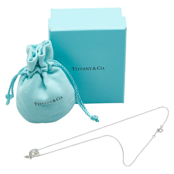 ティファニー パロマ ピカソ ラビングハート ネックレス シルバー SV925 シルバー レディース TIFFANY&Co. 【中古】