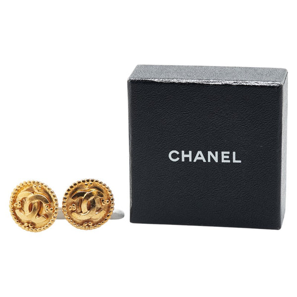 シャネル ヴィンテージ ココマーク イヤリング ゴールド メッキ レディース CHANEL 【中古】