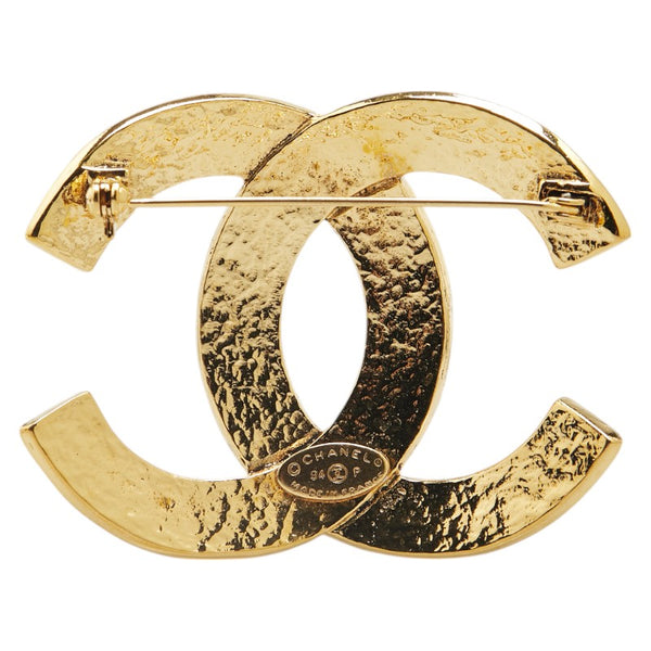 シャネル ココマーク ブローチ ゴールド メッキ レディース CHANEL 【中古】