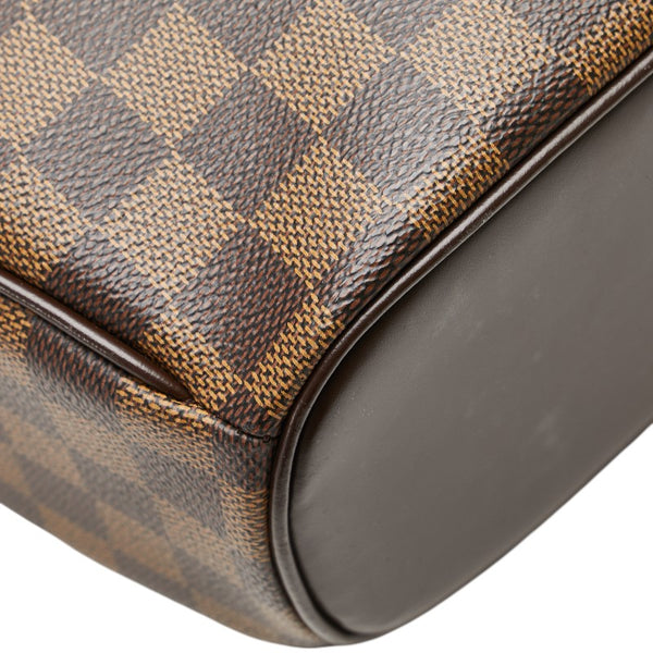 ルイ ヴィトン ダミエ サリア オリゾンタル ハンドバッグ N51282 ブラウン PVC レザー レディース LOUIS VUITTON 【中古】