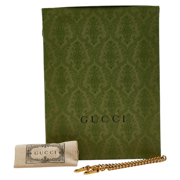 グッチ アフロディーテ スモール ショルダーバッグ 731817 パープル レザー レディース GUCCI 【中古】