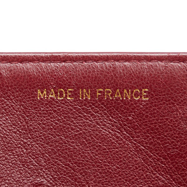 シャネル マトラッセ ココマーク プッシュロック チェーン ショルダーバッグ ブラック ラムスキン レディース CHANEL 【中古】