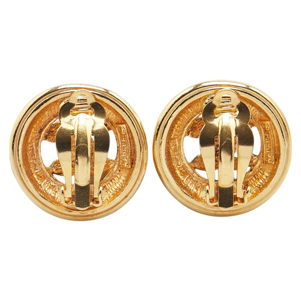 シャネル ココマーク イヤリング ゴールド メッキ レディース CHANEL 【中古】