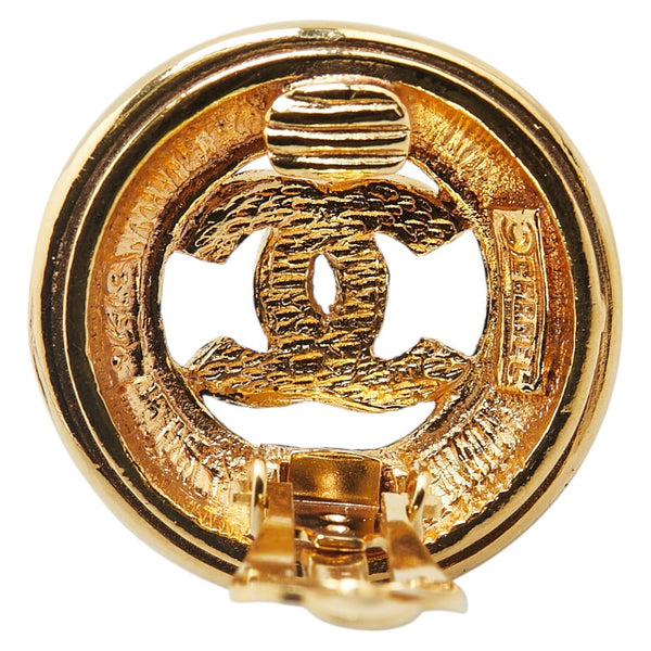 シャネル ココマーク イヤリング ゴールド メッキ レディース CHANEL 【中古】