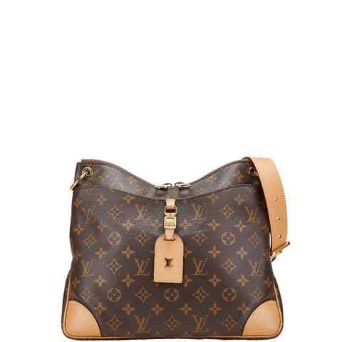 ルイ ヴィトン モノグラム オデオンNM MM ショルダーバッグ M45355 ブラウン PVC レザー レディース LOUIS VUITTON 【中古】