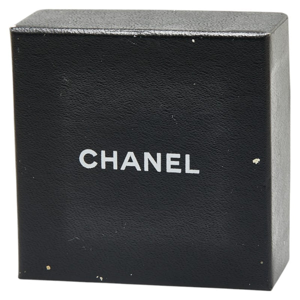 シャネル ひし形 リボン スイング イヤリング ゴールド メッキ レディース CHANEL 【中古】