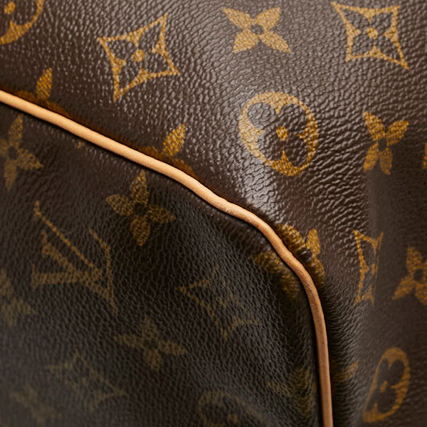 ルイ ヴィトン モノグラム キーポル50 ボストンバッグ M41426 ブラウン PVC レザー レディース LOUIS VUITTON 【中古】