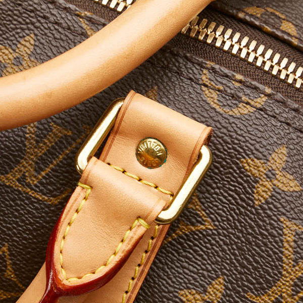 ルイ ヴィトン モノグラム キーポル50 ボストンバッグ M41426 ブラウン PVC レザー レディース LOUIS VUITTON 【中古】