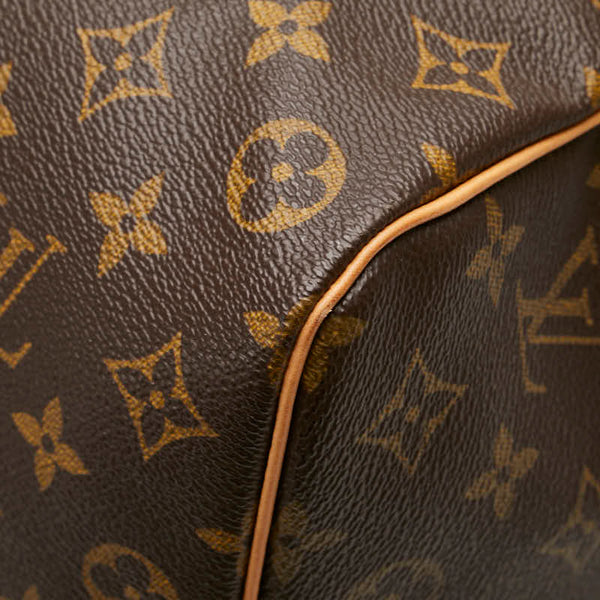 ルイ ヴィトン モノグラム キーポル50 ボストンバッグ M41426 ブラウン PVC レザー レディース LOUIS VUITTON 【中古】