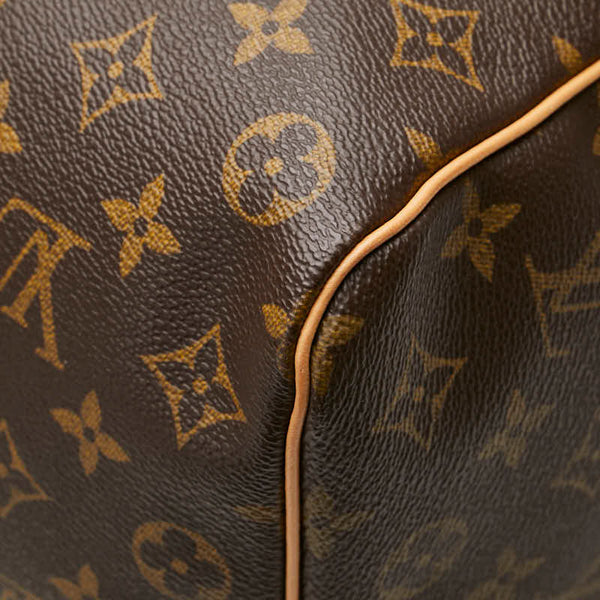 ルイ ヴィトン モノグラム キーポル50 ボストンバッグ M41426 ブラウン PVC レザー レディース LOUIS VUITTON 【中古】