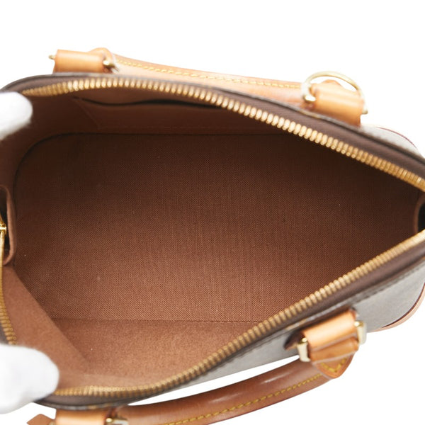 ルイ ヴィトン モノグラム アルマBB ハンドバッグ ショルダーバッグ 2WAY M53152 ブラウン PVC レザー レディース LOUIS VUITTON 【中古】