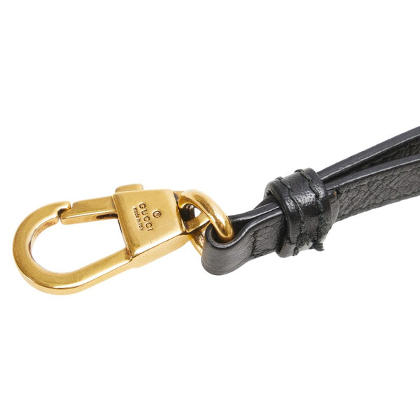 グッチ Gロゴ バスケットボール ミニ ハンドバッグ ショルダーバッグ 2WAY 547855 ブラック レザー レディース GUCCI 【中古】