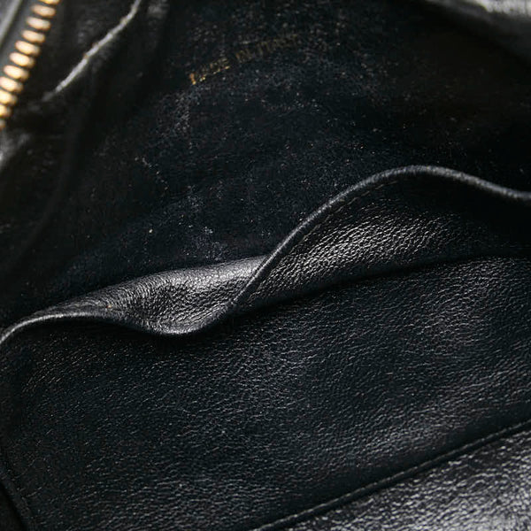 シャネル ココマーク ココボール マトラッセ チェーン ショルダーバッグ ブラック キャビアスキン レディース CHANEL 【中古】