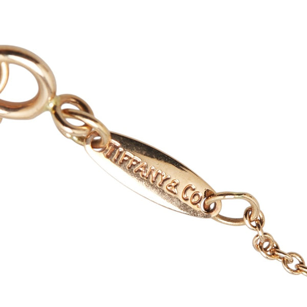 ティファニー バイザヤード ネックレス ゴールド K18YG イエローゴールド レディース TIFFANY&Co. 【中古】