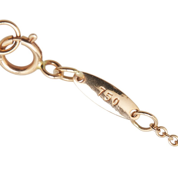 ティファニー バイザヤード ネックレス ゴールド K18YG イエローゴールド レディース TIFFANY&Co. 【中古】