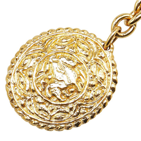 シャネル ココマーク 馬 ホース 乗馬デザイン ベルト ゴールド メッキ レディース CHANEL 【中古】