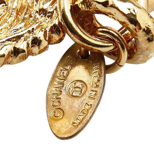 シャネル ココマーク 馬 ホース 乗馬デザイン ベルト ゴールド メッキ レディース CHANEL 【中古】