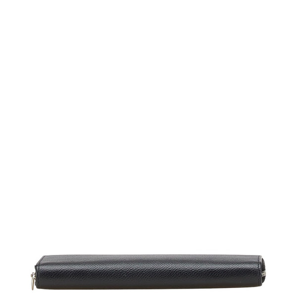 セリーヌ 長財布 ラウンドファスナー ブラック レザー レディース CELINE 【中古】